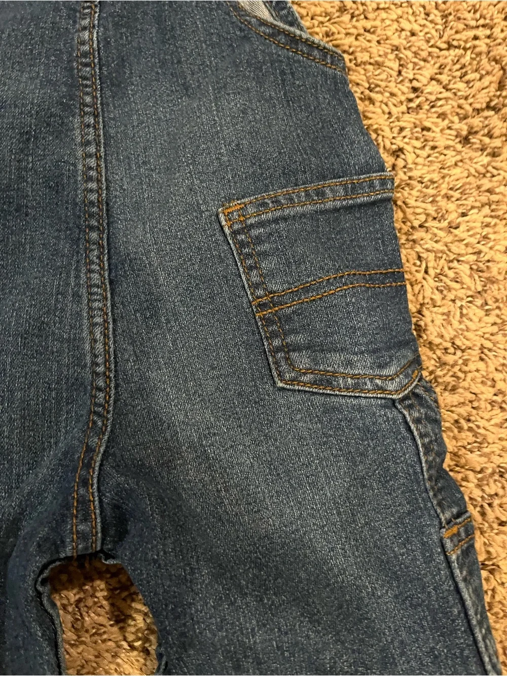 OshKosh B'gosh Classic Dark Blue Denim Overalls